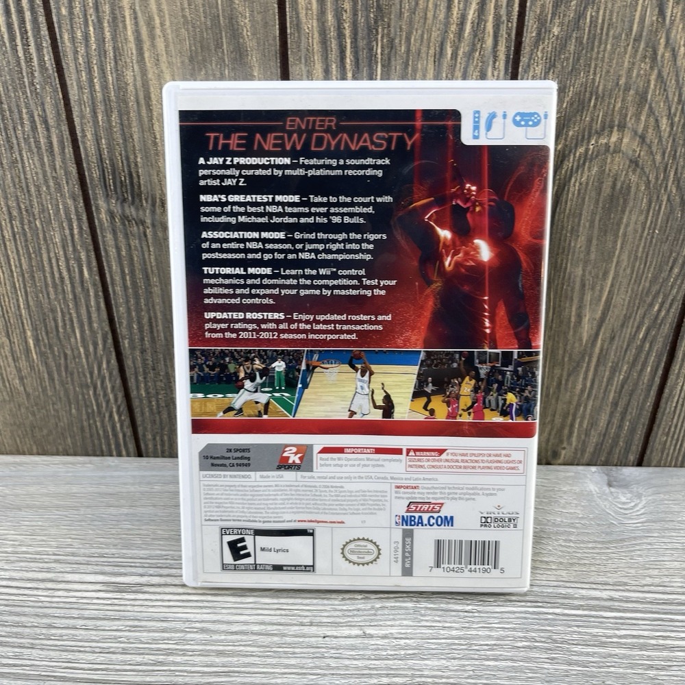 NBA 2K13 (Nintendo Wii, 2013) Complete With Manual Tested - Picture 14 of 16